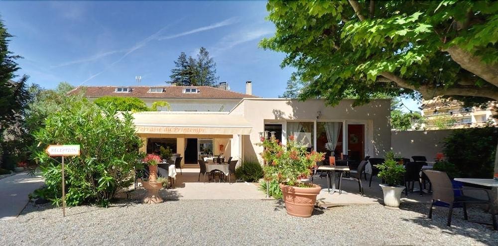 Logis Le Printemps Hôtel Restaurant - Montélimar Exterior foto
